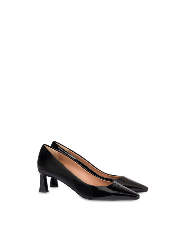 Sissi patent leather pumps BLACK woman FW23 - Pollini Online Boutique ...