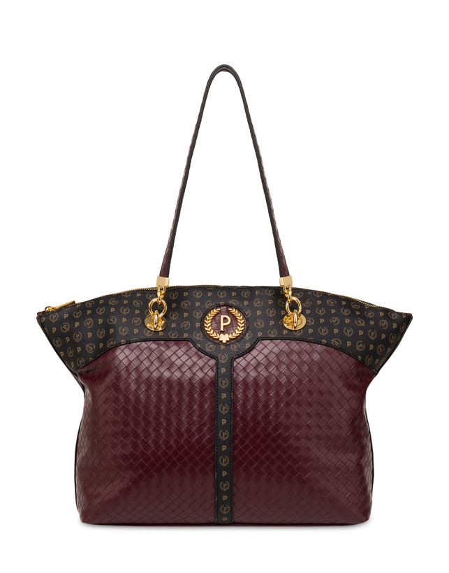 Tote bag stampa intreccio Royal Laurel Photo 1