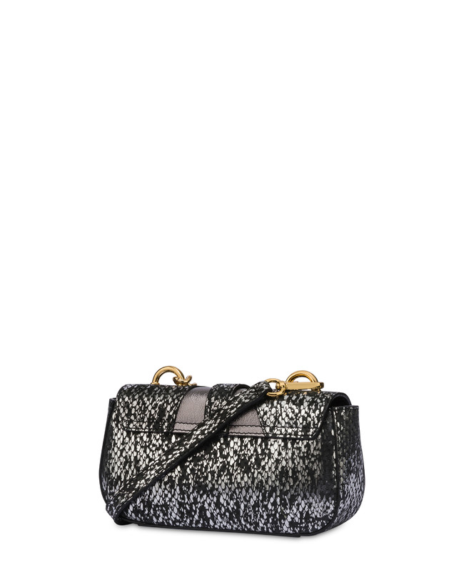Borsa a tracolla piccola stampa pitone Ride Photo 3