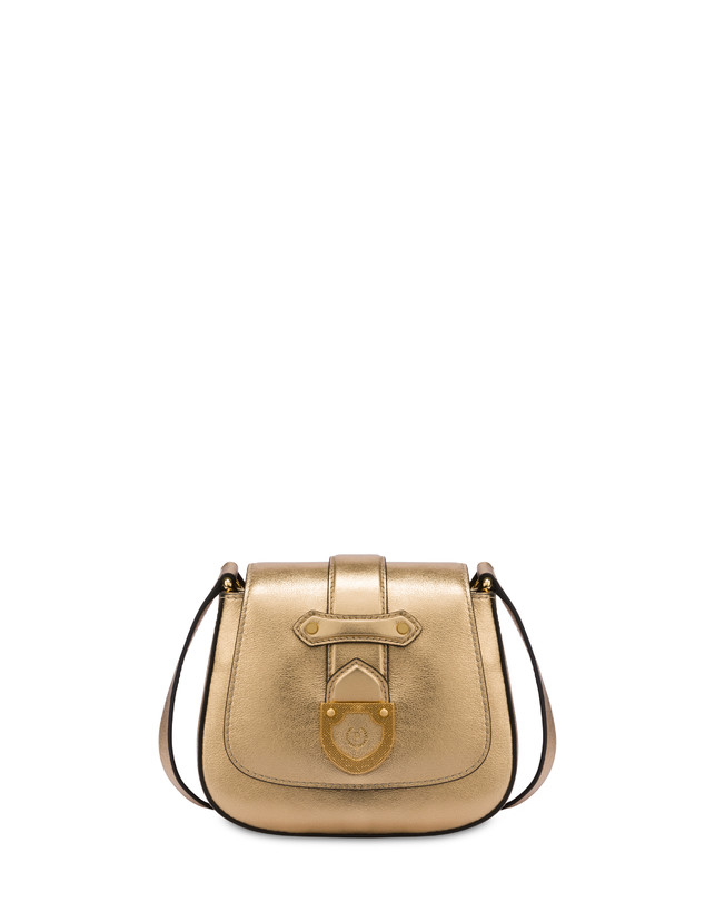 Shoulder bag in shield laminated calfskin Photo 1