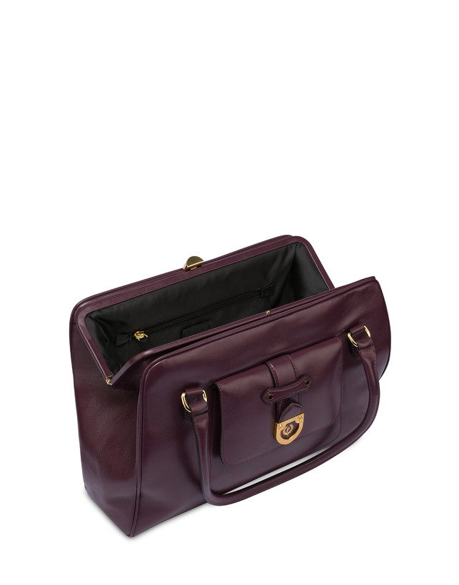 Borsa doppio manico in vitello Shield Photo 4