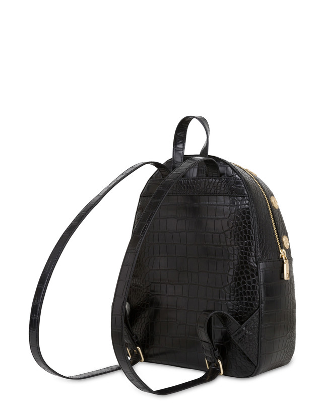 Royal Penny crocodile print backpack Photo 3