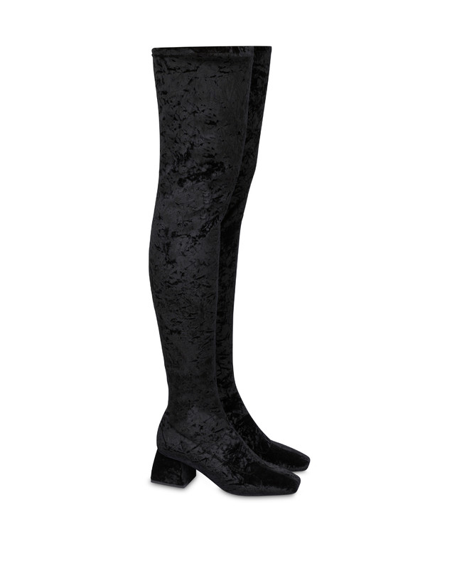 Softie velvet over-the-knee boot Photo 2