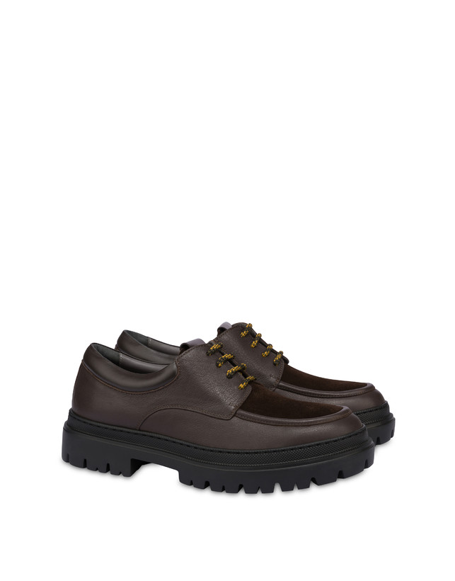 Helton calfskin and split leather laces Photo 2
