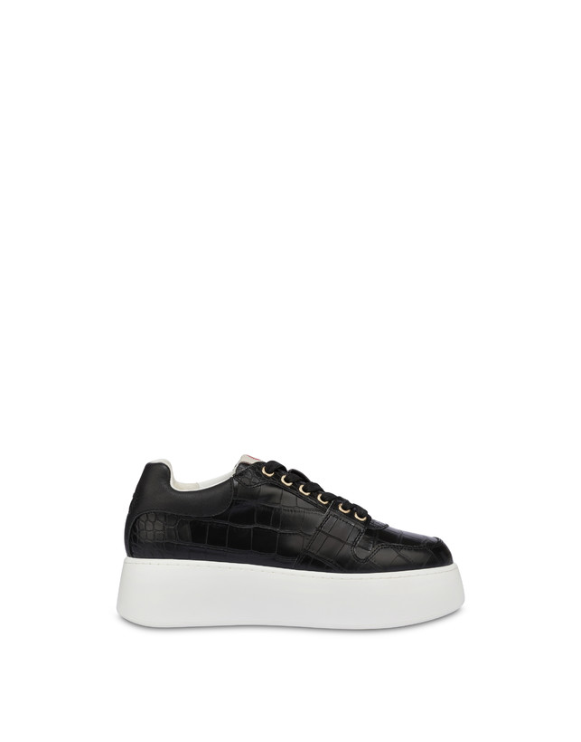 Bon Bon crocodile print sneakers Photo 1