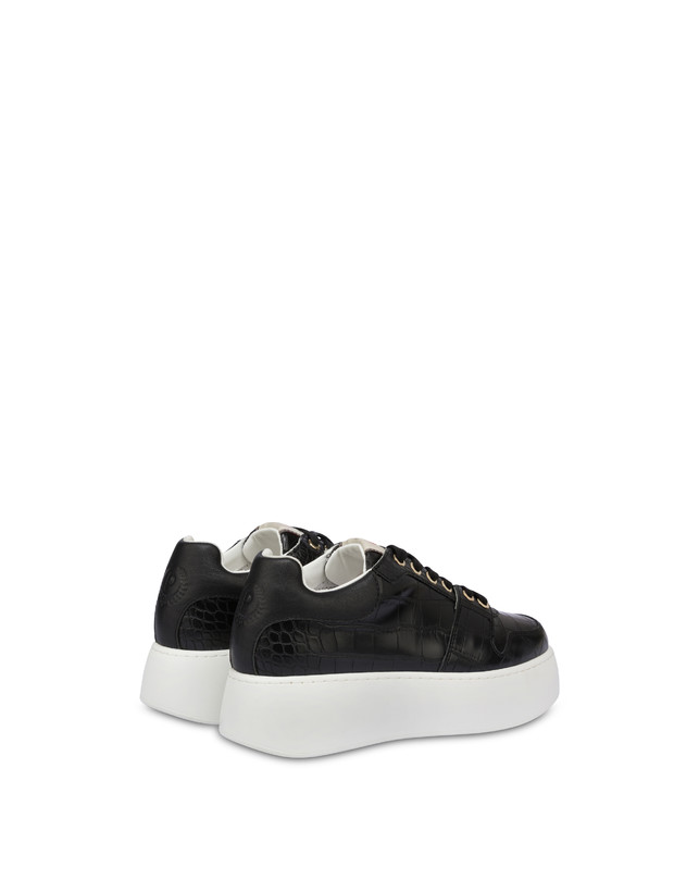 Bon Bon crocodile print sneakers Photo 3