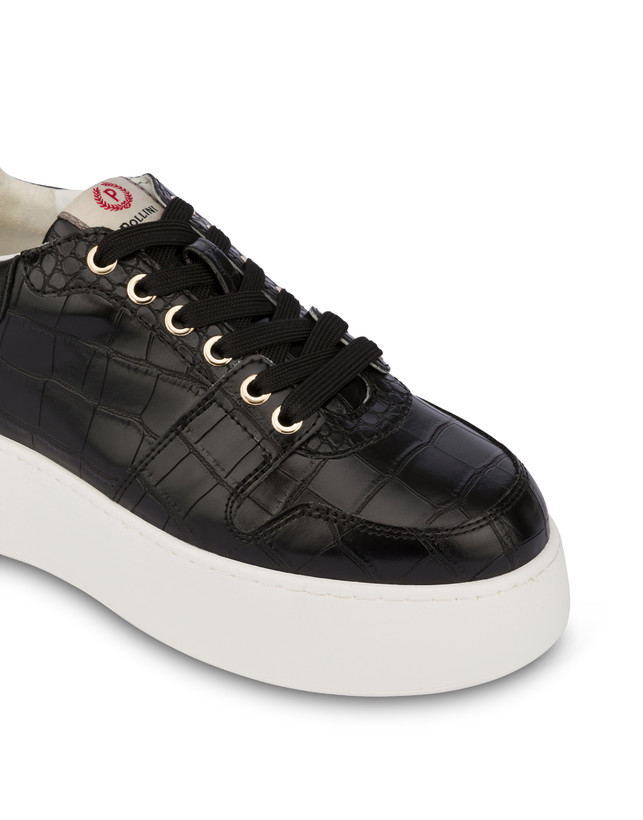 Bon Bon crocodile print sneakers Photo 4