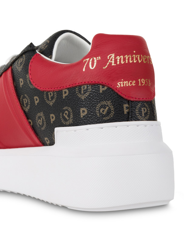 Heritage 70th Anniversary Sneakers Black red Pollini