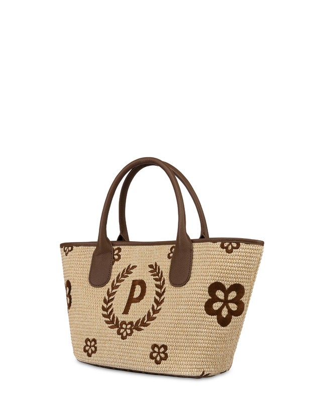 Macro Heritage Medium Straw Tote Bag Photo 3