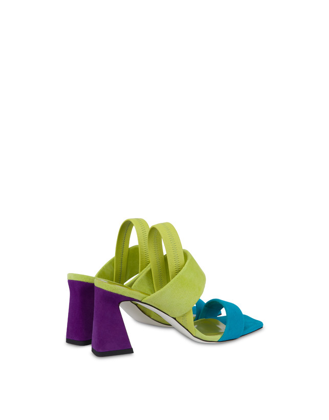 Color Explosion suede sandals Photo 3