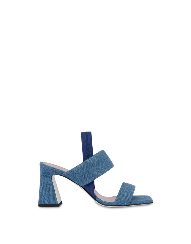 Sandalen aus Denim-Stoff Photo 1