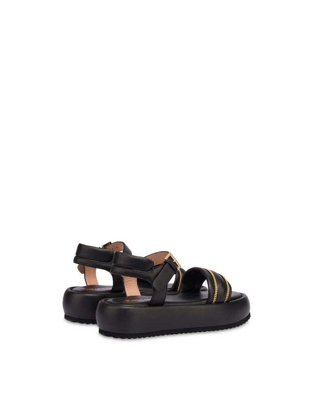 Lady Tie nappa leather flatform sandals Photo 3