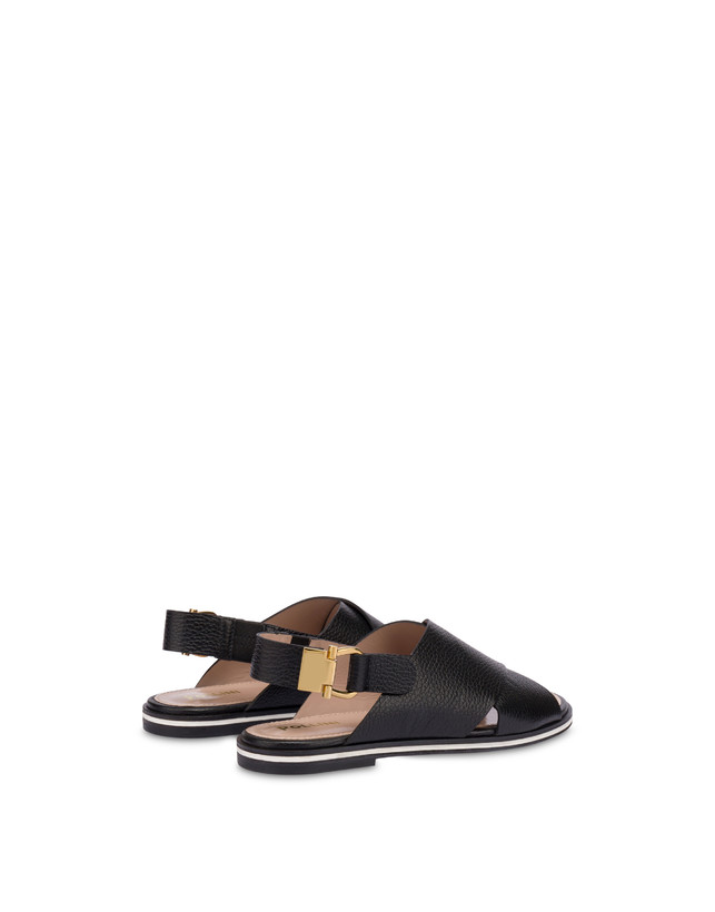 Synthesis flatform sandals in calfskin Photo 3