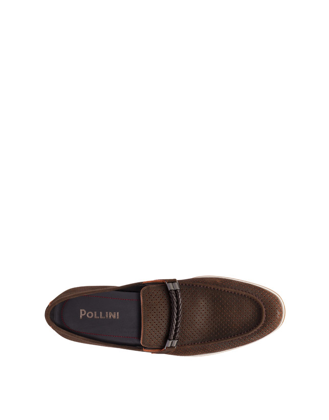 B-light perforated suede loafers Photo 3