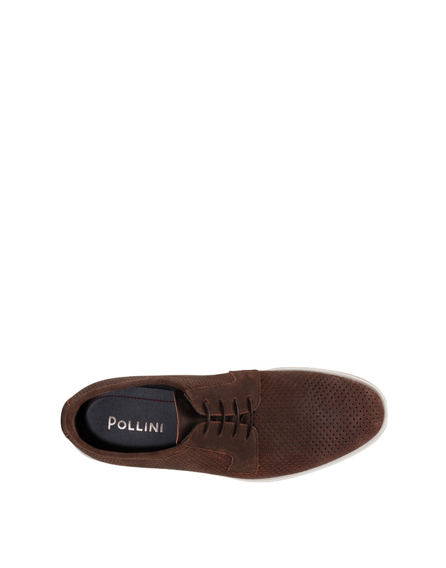 B-light perforated suede derby Photo 3