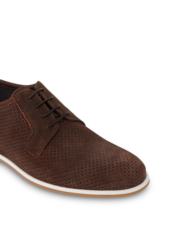 B-light perforated suede derby Photo 5