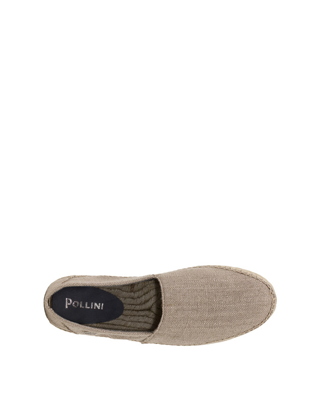 Canvas and calfskin espadrilles Photo 3