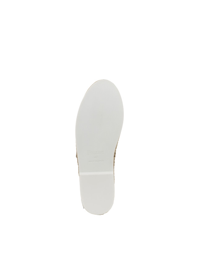 Canvas and calfskin espadrilles Photo 4