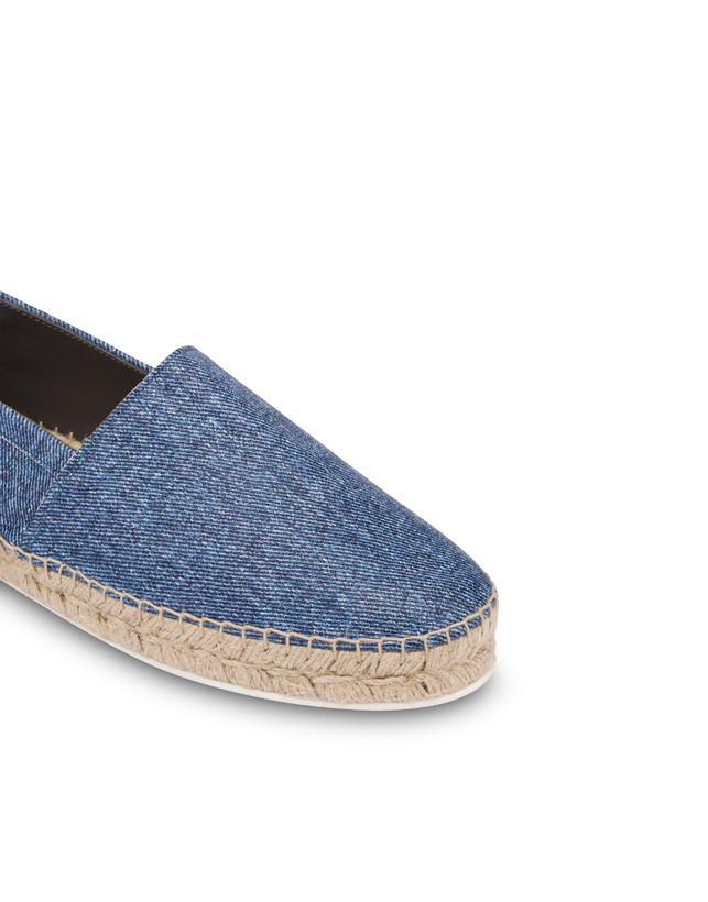 Espadrillas in capra stampa denim Photo 5