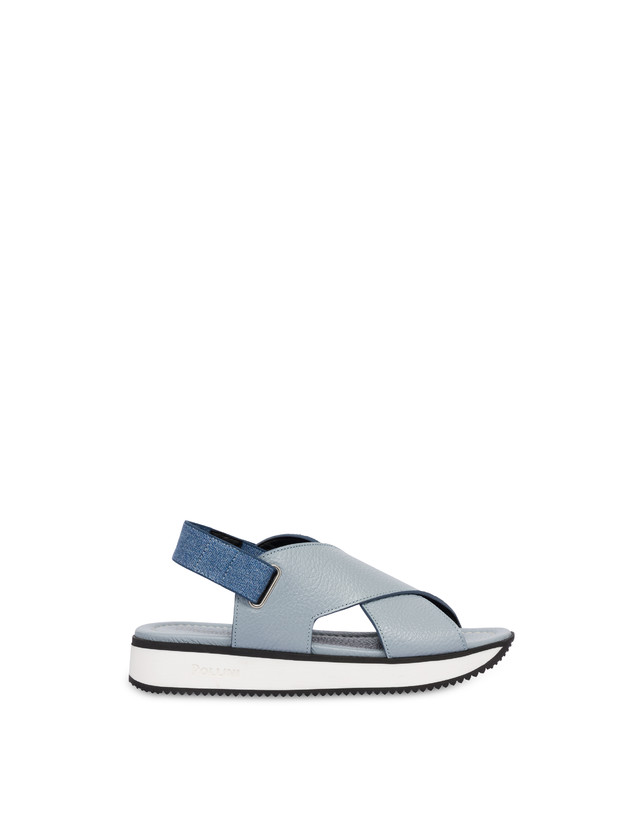 Walk In Nature calfskin crisscross sandal Photo 1