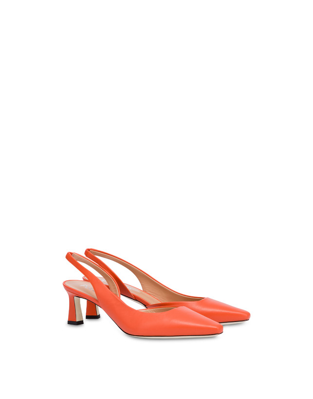 Cote d'Azur Nappa leather slingback Photo 2