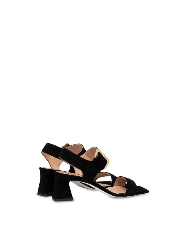 Sandali camoscio nero deals