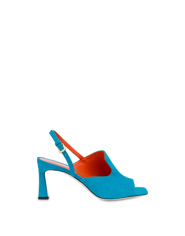 Wildleder-Mules Slingback Wave Photo 1