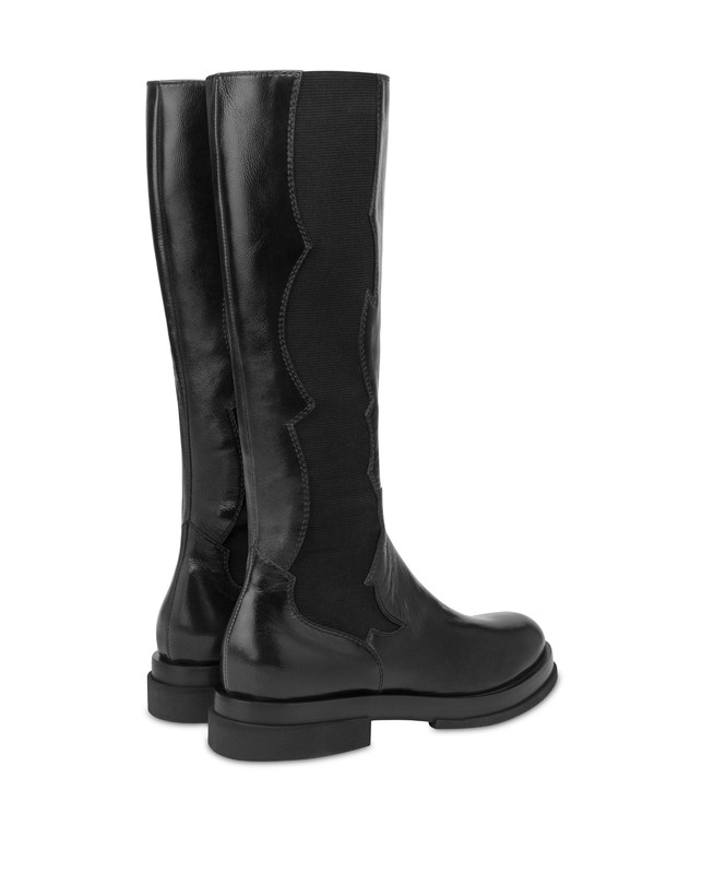 Stiefel Kniehoch Aus Kalbsleder Austin | Pollini Stiefel Kniehoch Aus Kalbsleder Austin | Pollini