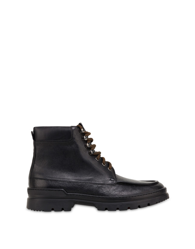 Vintage Ice Cracker nappa leather combat boot Photo 1
