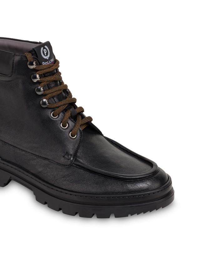 Vintage Ice Cracker nappa leather combat boot Photo 6
