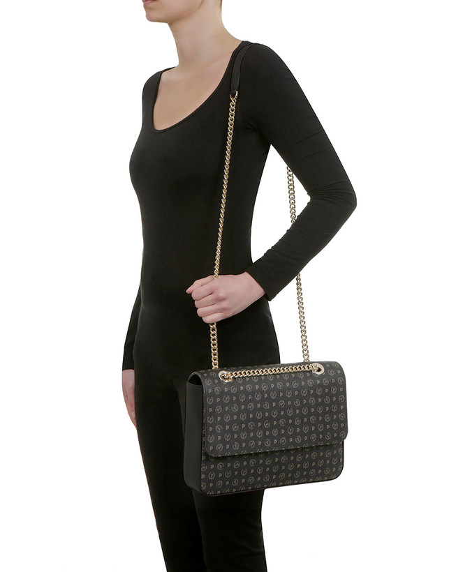 Borsa a spalla ''6PM'' black da Donna