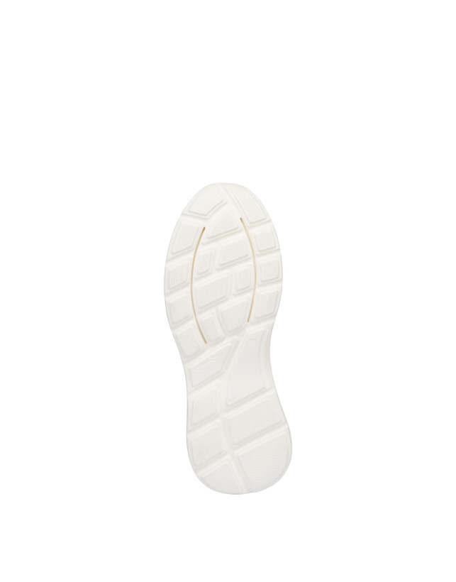 Roomy sneakers in calfskin, nubuck and split leather Photo 4