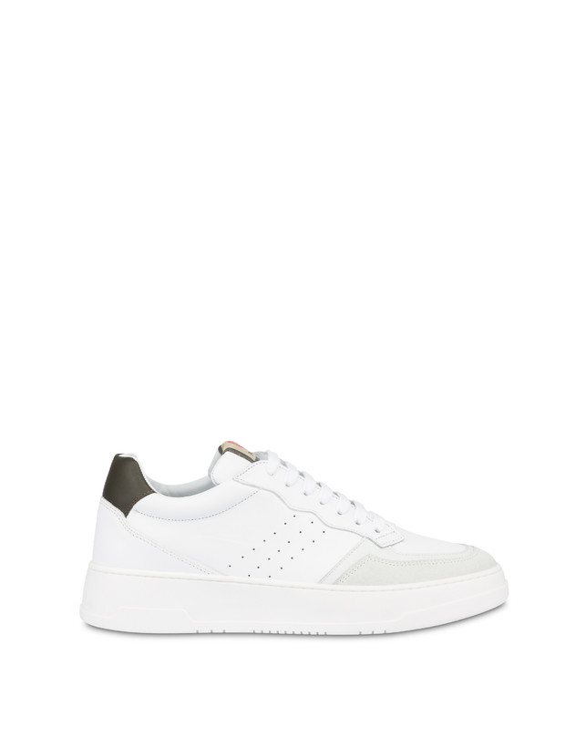Bourton calfskin and split leather sneakers Photo 1