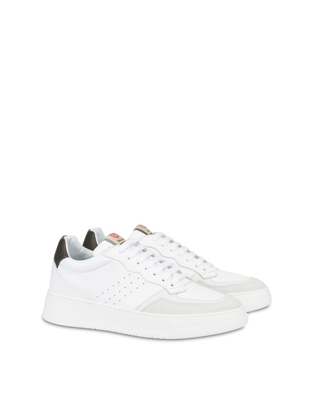 Bourton calfskin and split leather sneakers Photo 2