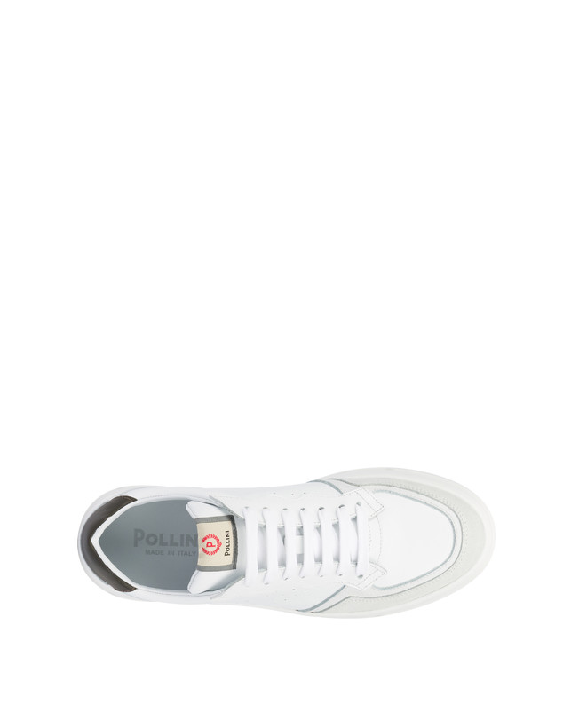 Bourton calfskin and split leather sneakers Photo 3