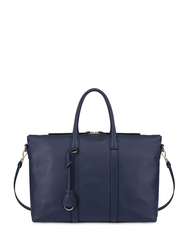 Minimalistische Doppelgriff-Tasche aus Kalbsleder Photo 1