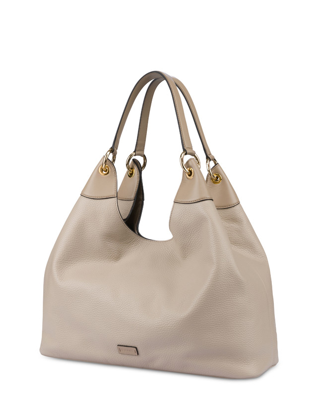 Borsa doppio manico in vitello Anjia Photo 2
