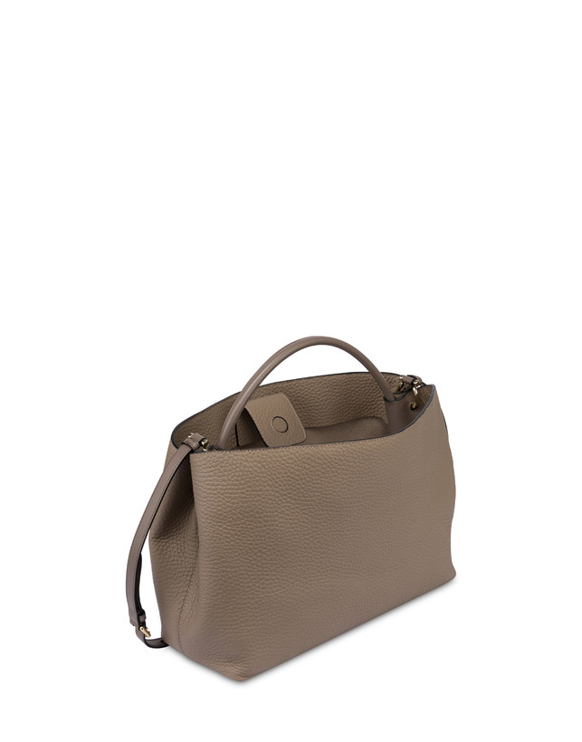 Borsa doppio manico in vitello bottalato Marlene Photo 3