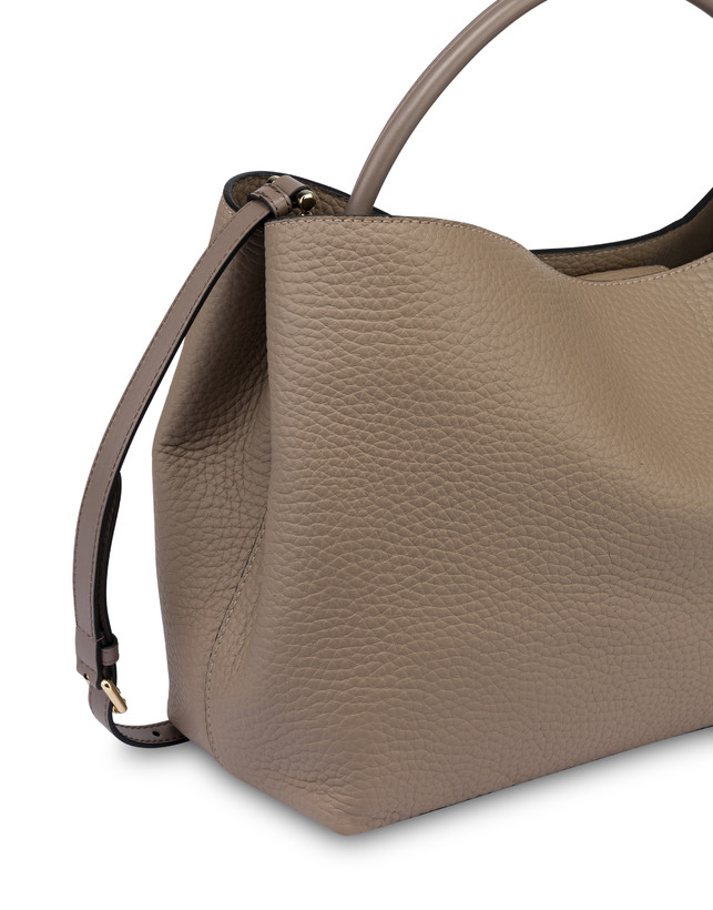 Borsa doppio manico in vitello bottalato Marlene Photo 4
