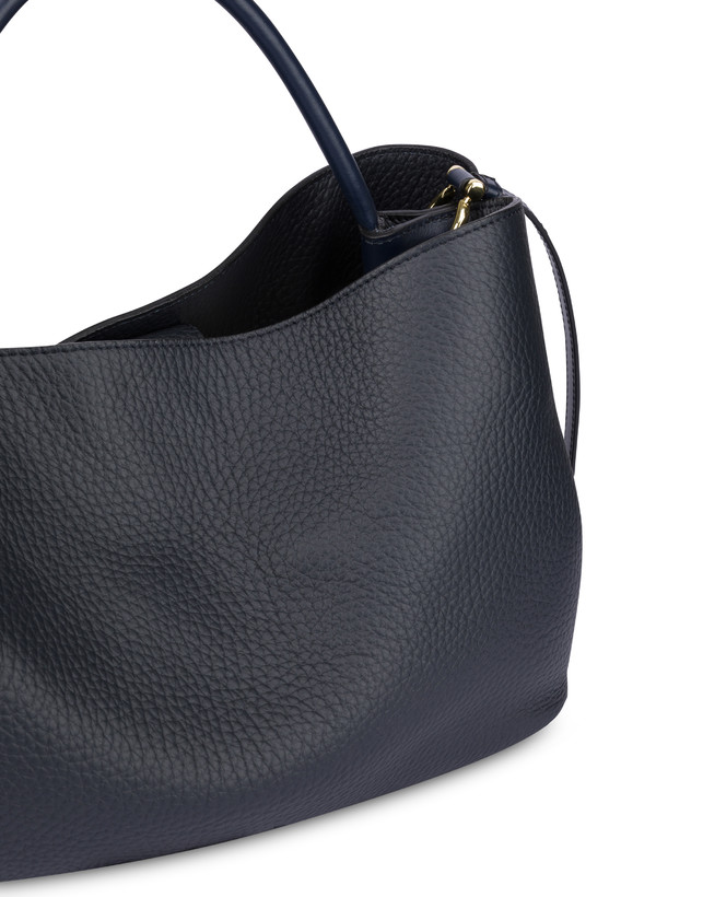 Tasche mit Doppelgriff aus getrommeltem Kalbsleder Marlene Photo 5