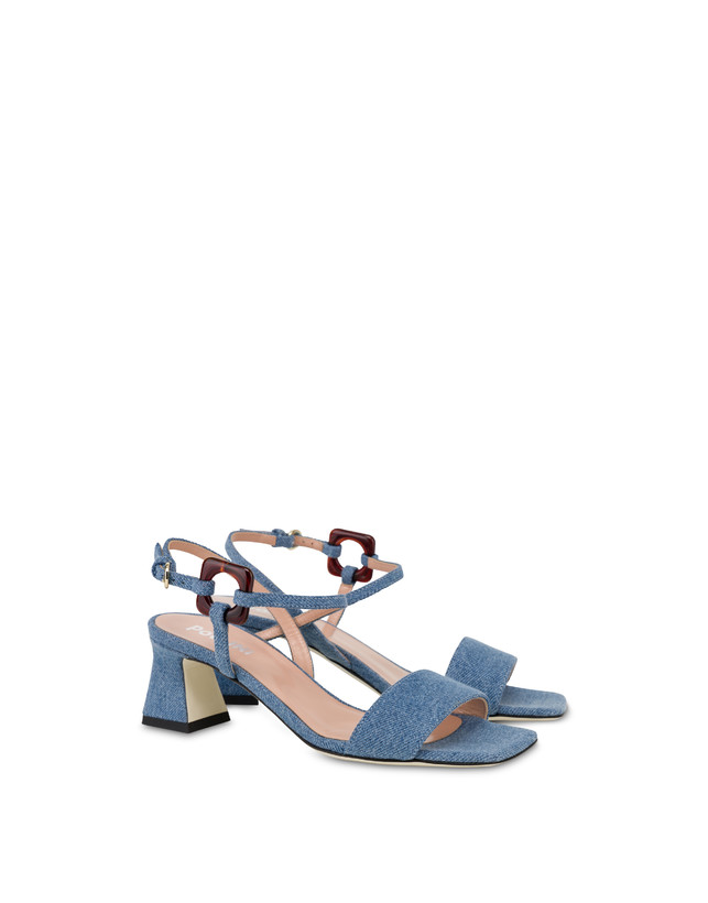 Denim-Sandalen Between The Lines Photo 2