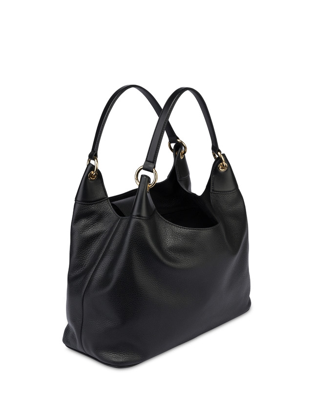 Borsa doppio manico in vitello Anjia Photo 3