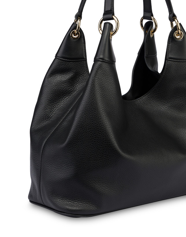 Borsa doppio manico in vitello Anjia Photo 4