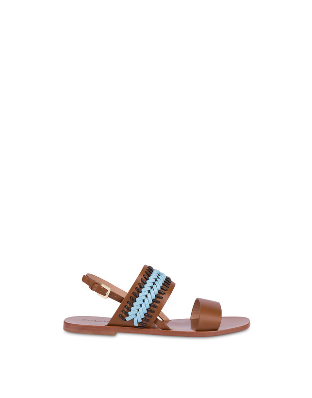 Rodeo calfskin flat sandals Photo 1
