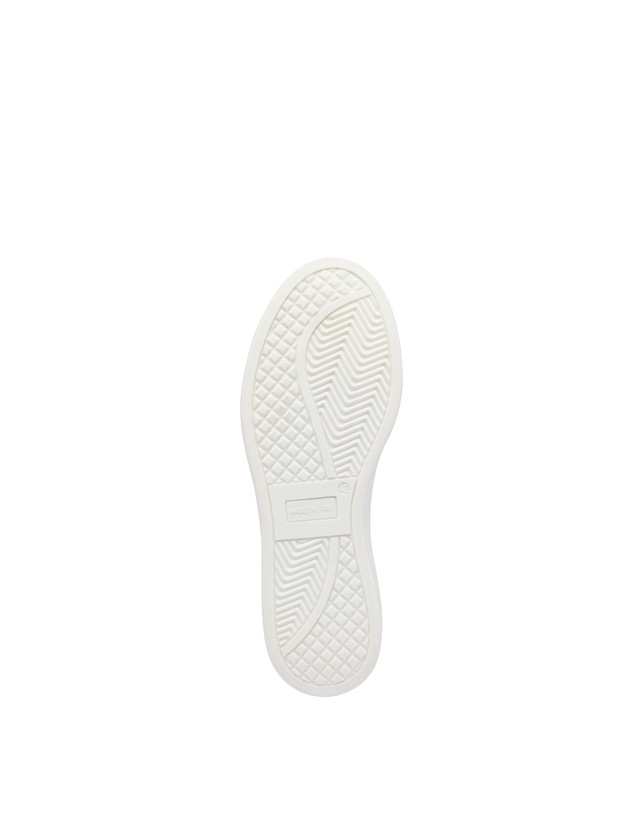 Tennis Club Sneakers in Greased Split Leather Photo 4