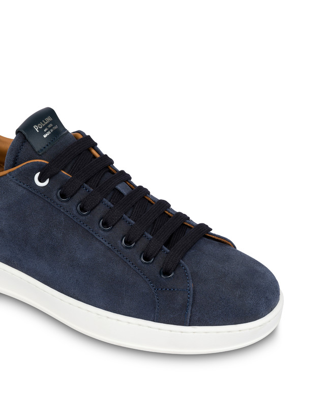 Tennis Club Sneakers in Greased Split Leather Photo 5