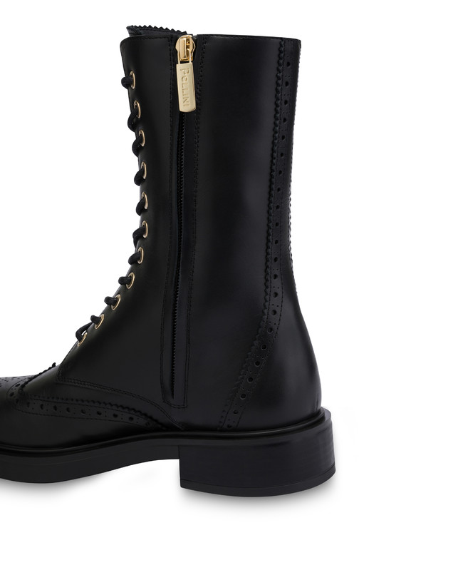 Combat Boot Cambridge aus Kalbsleder Photo 4