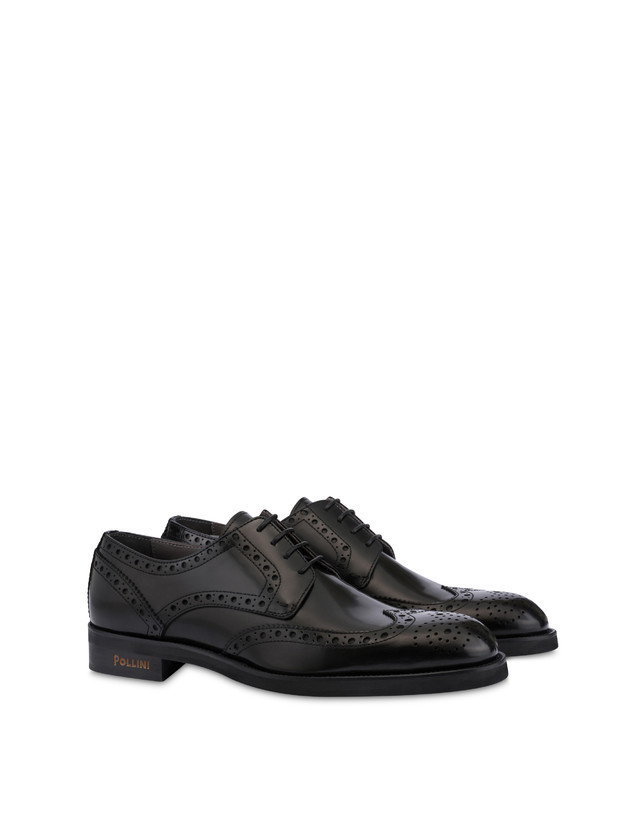Derby Gentlemen's Club In Vitello Abrasivato Con Broguering Photo 2