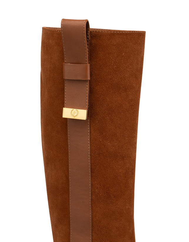 Stiefel Cavaliere Austin aus Spaltleder und Kalbsleder Photo 4