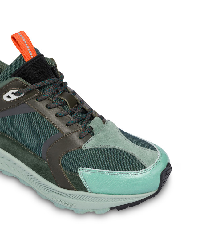 P-Ride Sole By Michelin Sneakers in Nylon and Calfskin Photo 5